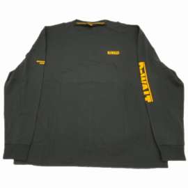 DeWalt MED BLK LS Shirt