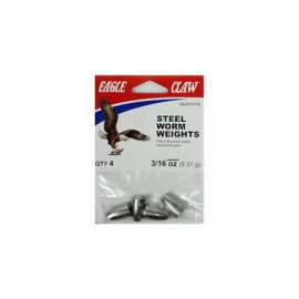 4PK 3/16OZ NL Worm WGT