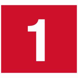 Aisle Number Kit (1-10)