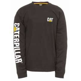CAT LG BLK L/S Tee