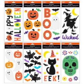 SM Halloween Gel Clings