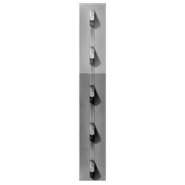 1.25x5 GRY Stud T Post