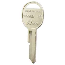 GM DR & Trunk Key Blank
