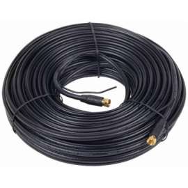 100' BLK RG6 Buri Cable