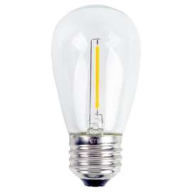 2PK 1W S14 AMB Bulb
