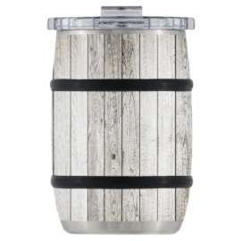12 Oz White Whiskey Barrel