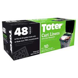 10Ct 48GAL Cart Liner