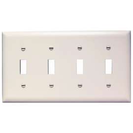 WHT 4TOG Wall Plate