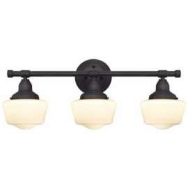 3LT BRZ Wall Fixture