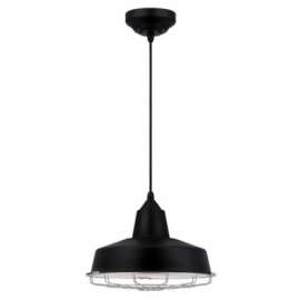 1LGT BLK LED Pendant