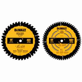 2PK 10" 40/60 Saw Blade