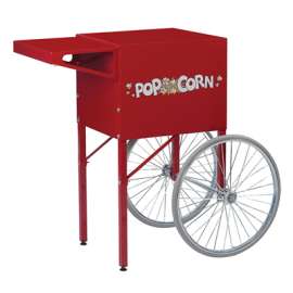 38.5" RED Popcorn Cart