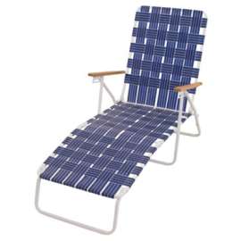BLU Hi Back Web Chaise