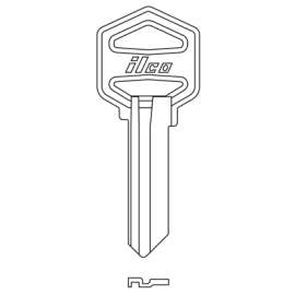 EZ1-KW1 Key Blank