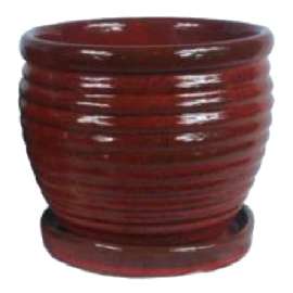 9" RED Honey Planter