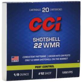 20RND CCI 22WMR Ammo