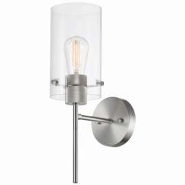 1LGT BN Wall Sconce