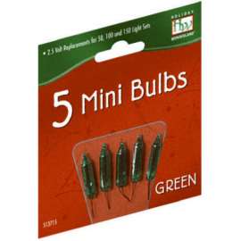 HW 2.5V GRN Repl Bulb