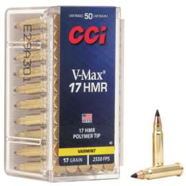 50RND 17 HMR V-Max Ammo