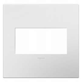 2G GLS WHT Wall Plate