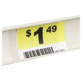48"CLR Bin Label Holder