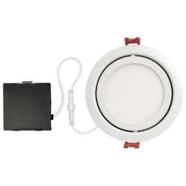 4" WHT Integ Recess Kit