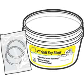 25PC 2PK 2" Split Ring