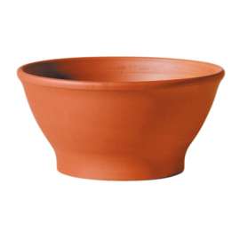 9" Clay Bowl Planter