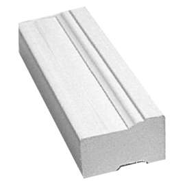 7' PVC WHT Brickmould