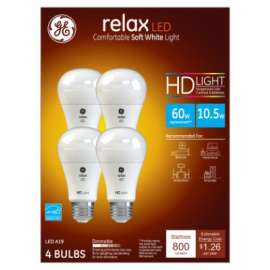 GE4PK 10.5W SW Rel Bulb