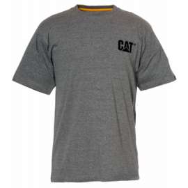 CAT MED GRY S/S Tee
