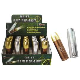 9LED Bullet Flashlight