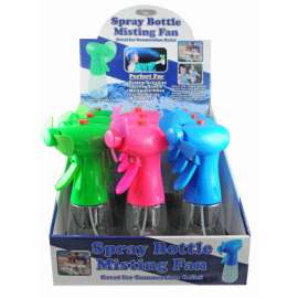 Spray Bottle Mist Fan