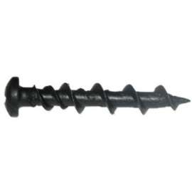 4PK 1-1/4" BLK Wall Dog