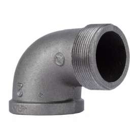 1-1/2 BLK Street Elbow