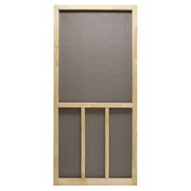 Asp 30" NAT WD Scr Door
