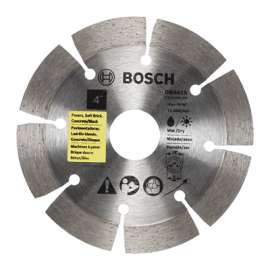 4" Seg Rim Diam Blade