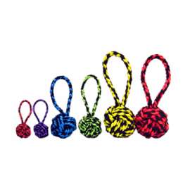 3.5" Nuts Knot Rope Toy