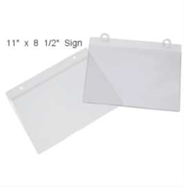 50PK 11x8.5 Sign Pocket