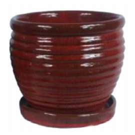 6" RED Honey Planter