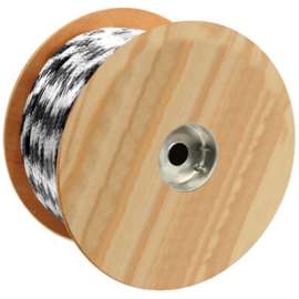 5/8x200 BLK/WHT Rope