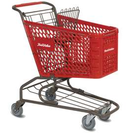 SM Red/GRY Shop Cart