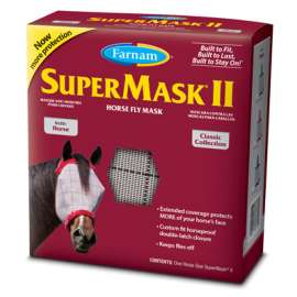 No Ears Fly Mask Horse