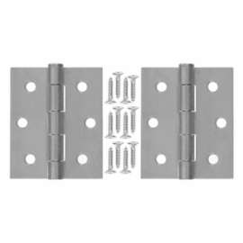 3" Galv SQ DR Hinge