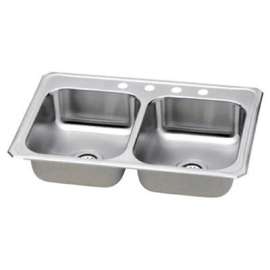 33x22x7SS DBL KitchSink