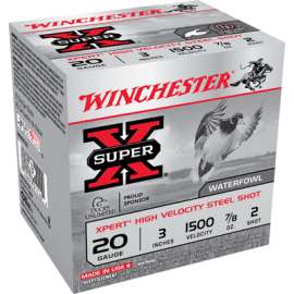 25RND 20GA 3" #2 Ammo