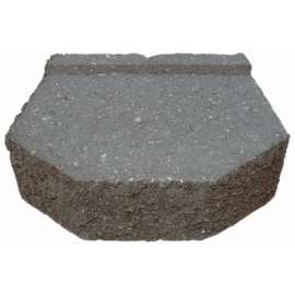 12"GRY Castlewall Block