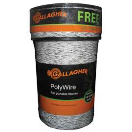 1320' WHT Polywire