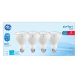GE 4PK 9W R30 DL Bulb