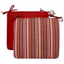 RED Stripe Seat Pad